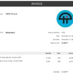          Sample Invoice