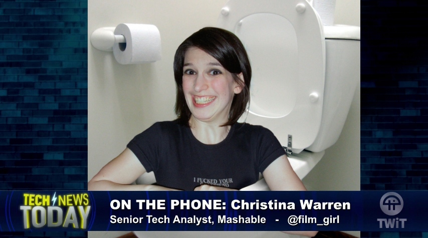 Christina Warren's career has been rescued from the toilet with her recent appearances on the "Today" show.