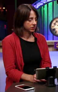 Megan Morrone is barely able to stomach sitting next to the pig Leo Laporte and it's definitely taking a toll on her womanhood.