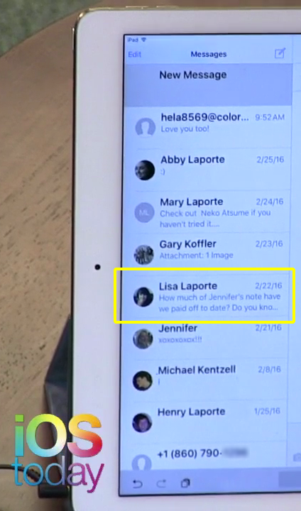 Leo Laporte's Messages Show Apparent Confirmation from Lisa